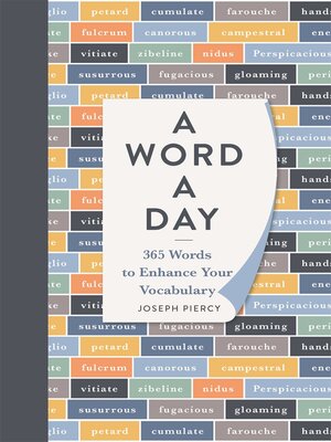 cover image of A Word a Day